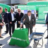 Kaspi plant modernization investment groundbreaking. 