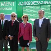 Kaspi plant modernization ground breaking ceremony. 
